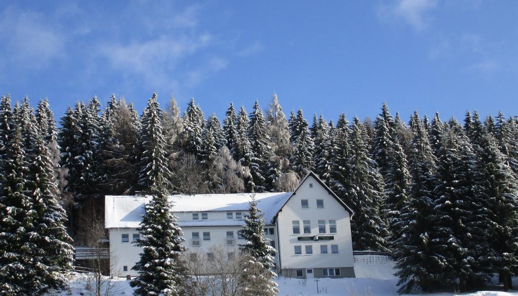 Greizer Kammhuette Gaststaette & Pension Klingenthal Eksteriør billede