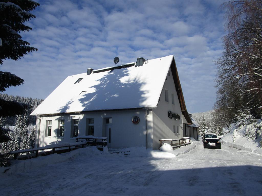 Greizer Kammhuette Gaststaette & Pension Klingenthal Eksteriør billede