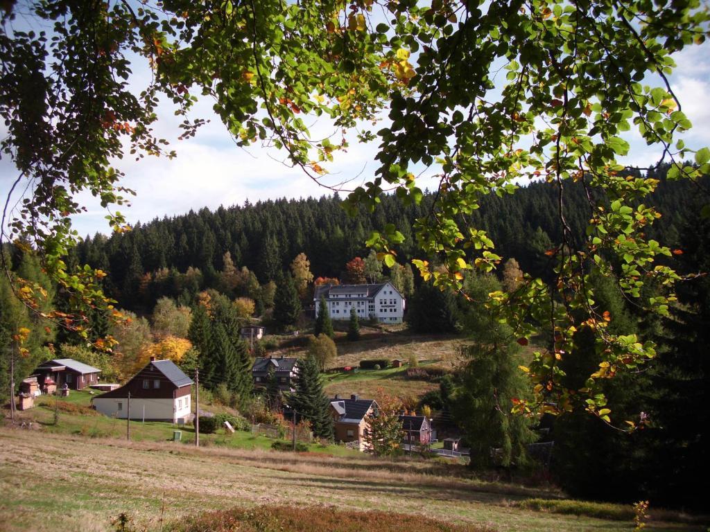 Greizer Kammhuette Gaststaette & Pension Klingenthal Eksteriør billede