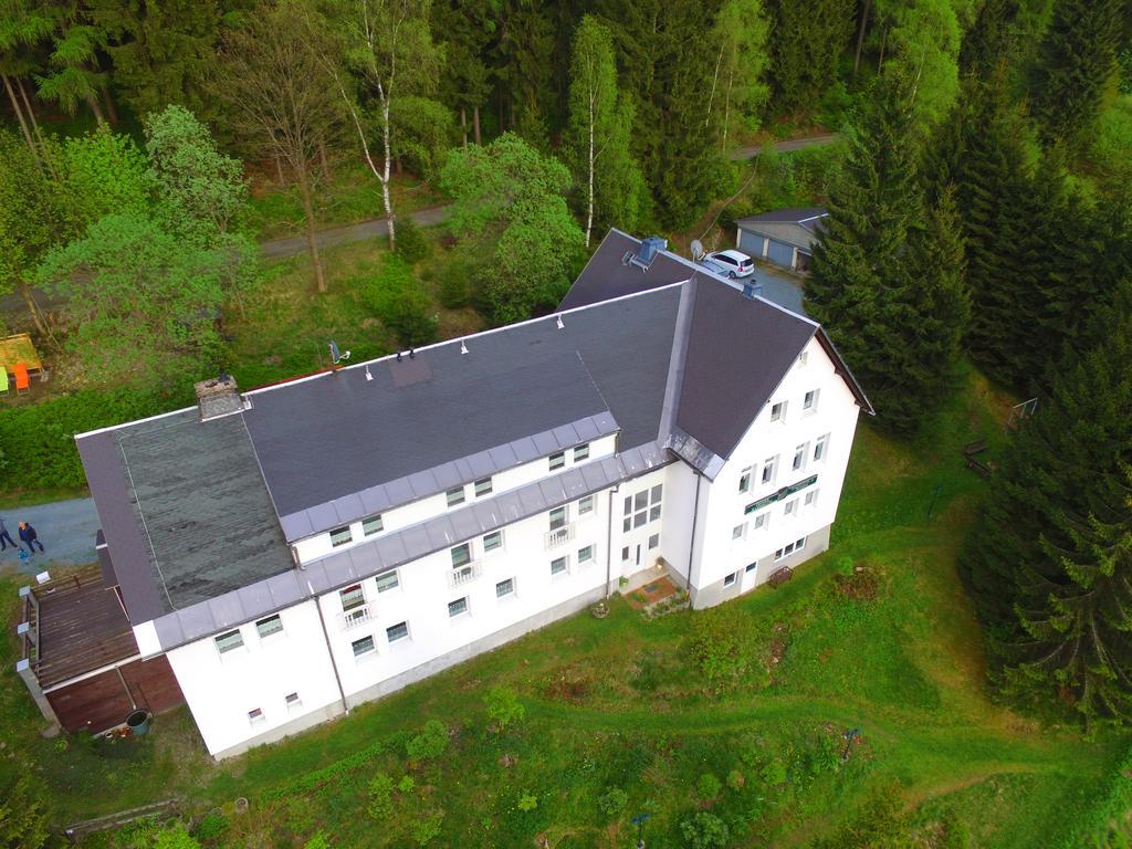 Greizer Kammhuette Gaststaette & Pension Klingenthal Eksteriør billede