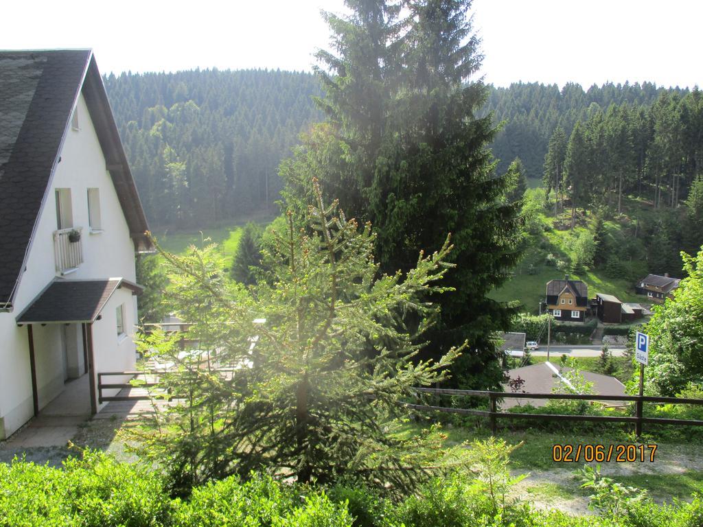 Greizer Kammhuette Gaststaette & Pension Klingenthal Eksteriør billede