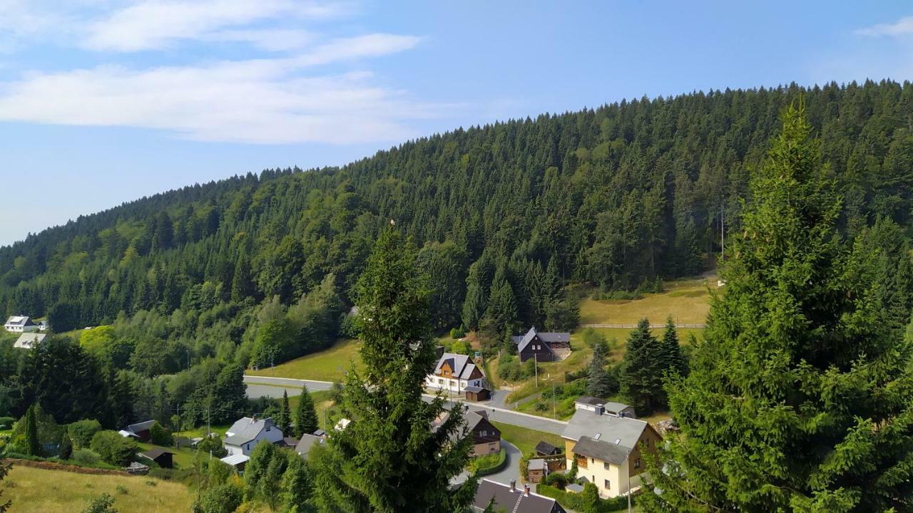 Greizer Kammhuette Gaststaette & Pension Klingenthal Eksteriør billede
