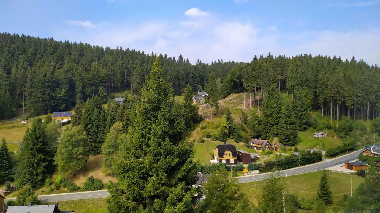 Greizer Kammhuette Gaststaette & Pension Klingenthal Eksteriør billede