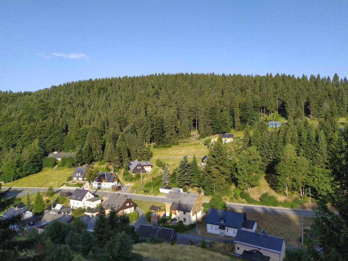 Greizer Kammhuette Gaststaette & Pension Klingenthal Eksteriør billede